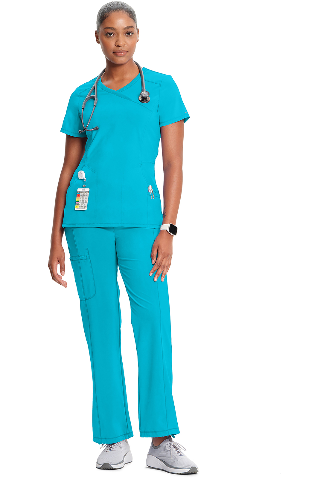 CKE2625ATKXXS Ženska bluza CKE2625A tirkizna vel. XXS