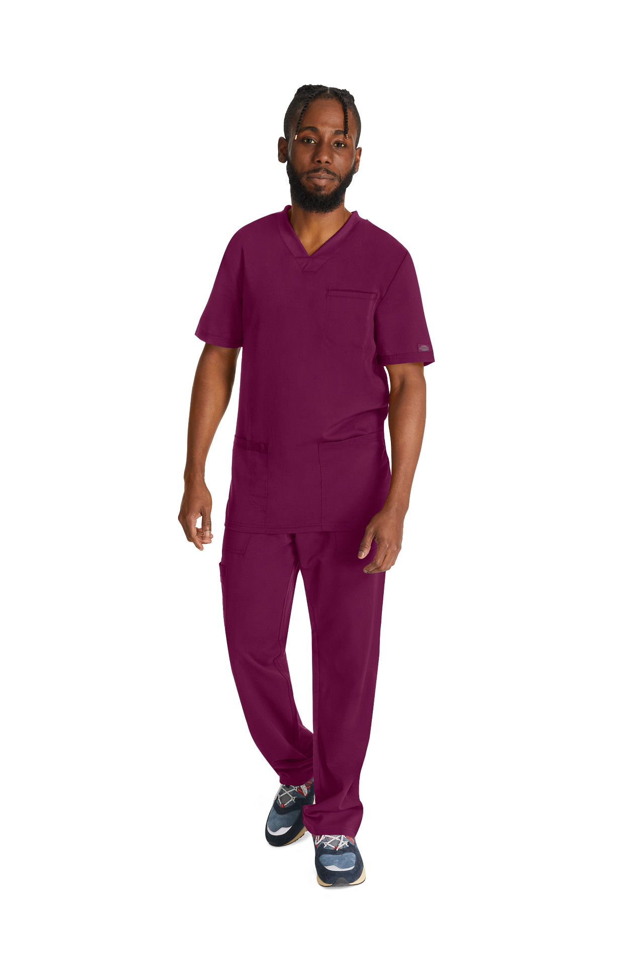 DKE845WIL Muška bluza DKE845 bordo vel. L