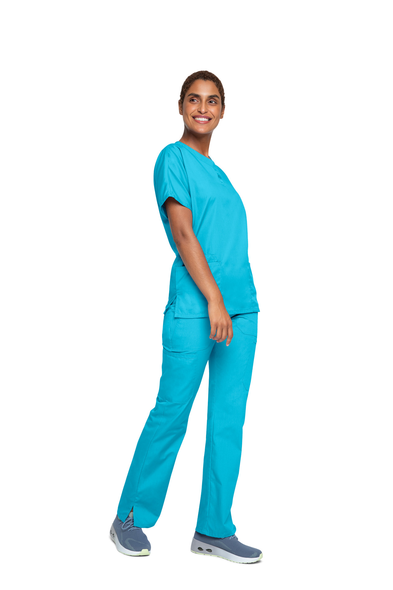 WWE4700TKL Ženska bluza WWE4700 tirkizna vel. L