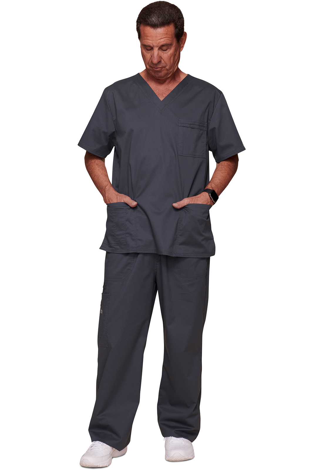 WWE4725PWXXS Muška bluza WWE4725 tamno siva vel. XXS