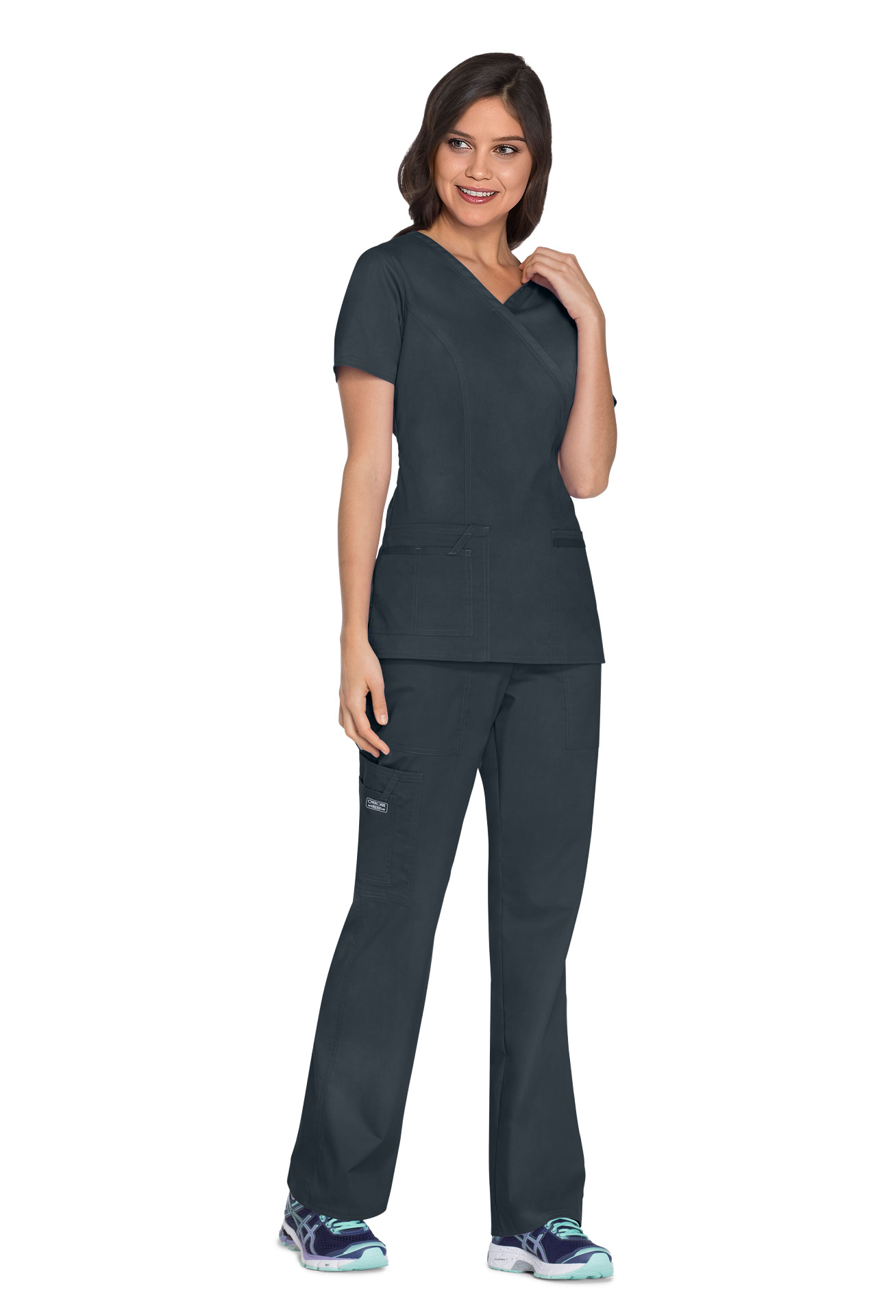 WWE4728PWXXS Ženska bluza WWE4728 tamno siva vel. XXS