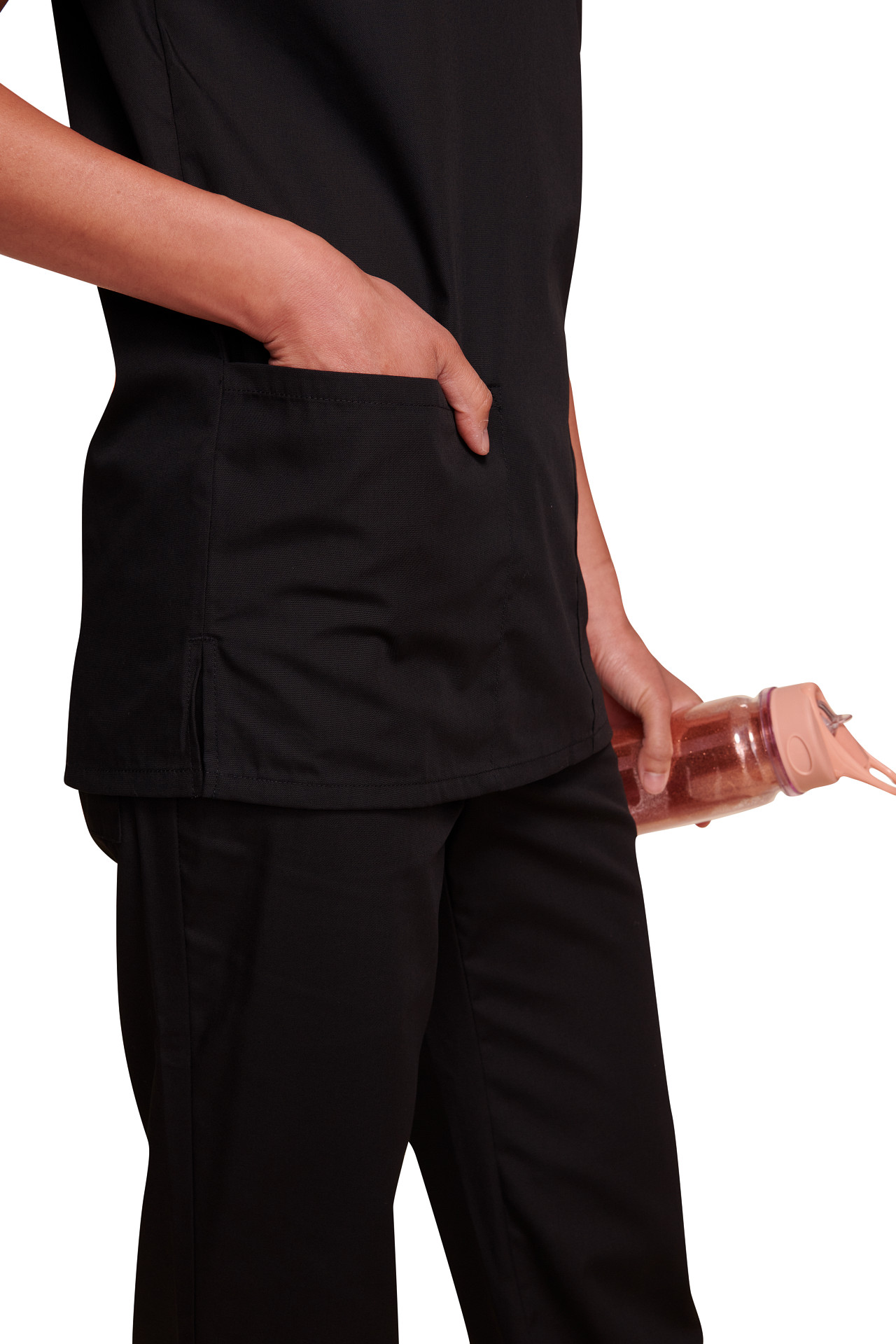 WWE530CBKXXS Bluza i hlače WWE530C crna vel. XXS