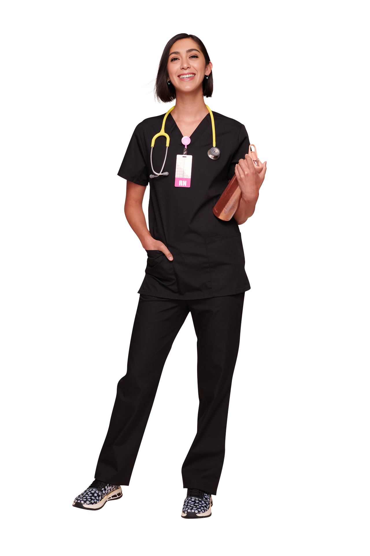 WWE530CBKXXS Bluza i hlače WWE530C crna vel. XXS