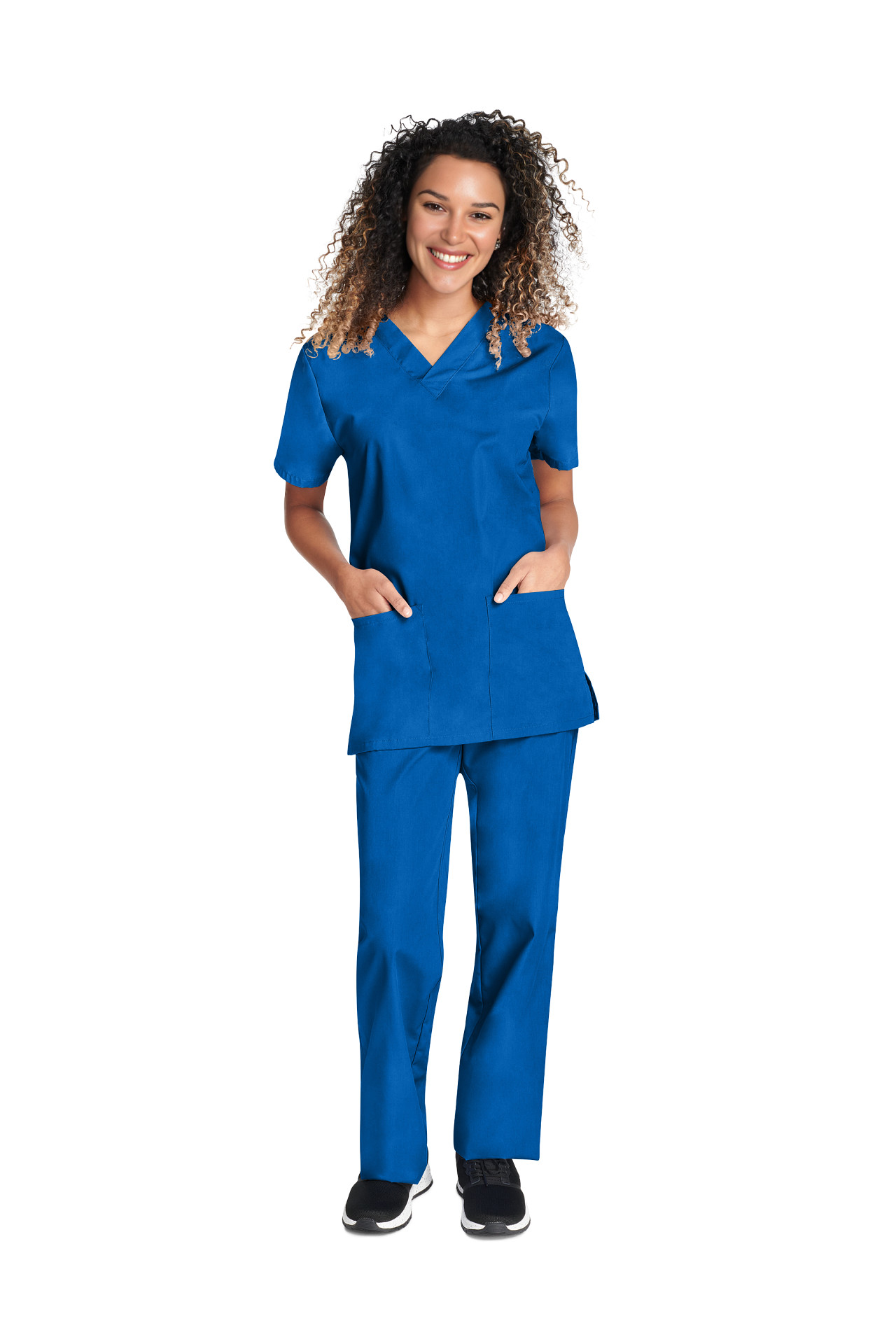 WWE530CRBXXS Bluza i hlače WWE530C kraljevsko plava vel. XXS