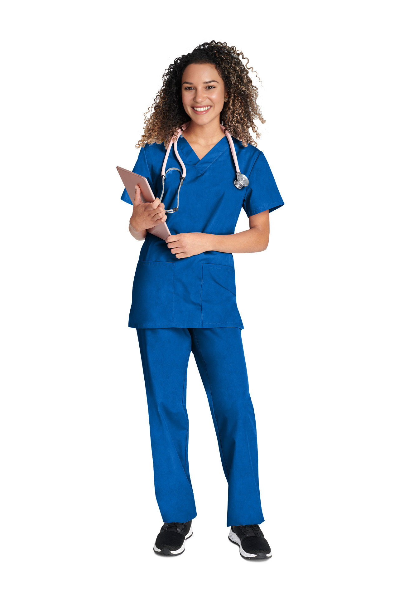 WWE530CRBXXS Bluza i hlače WWE530C kraljevsko plava vel. XXS