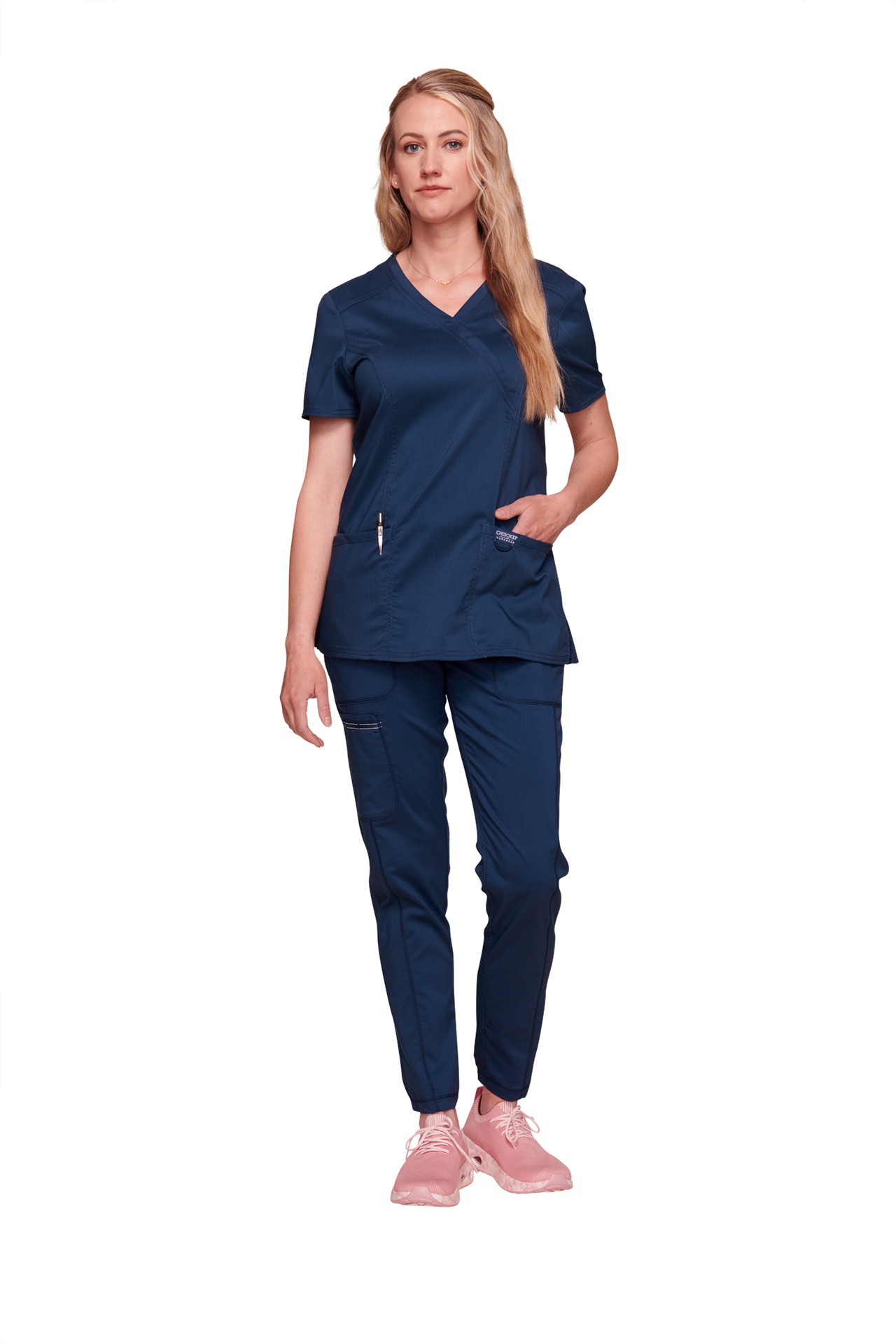 WWE610NYXXL Ženska bluza WWE610 tamno plava vel. XXL