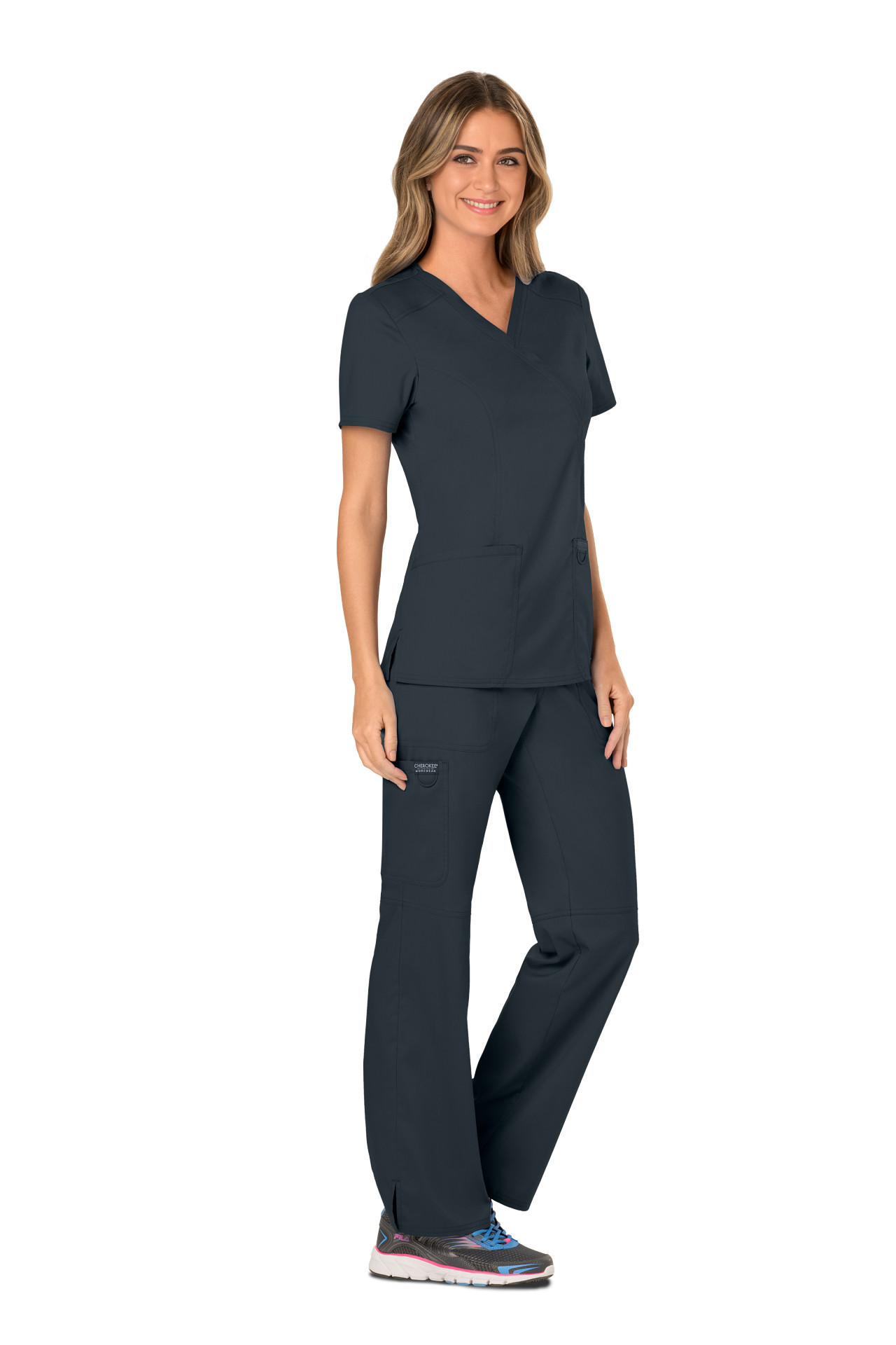 WWE105PWL Ženske hlače WWE105 tamno sive vel. L