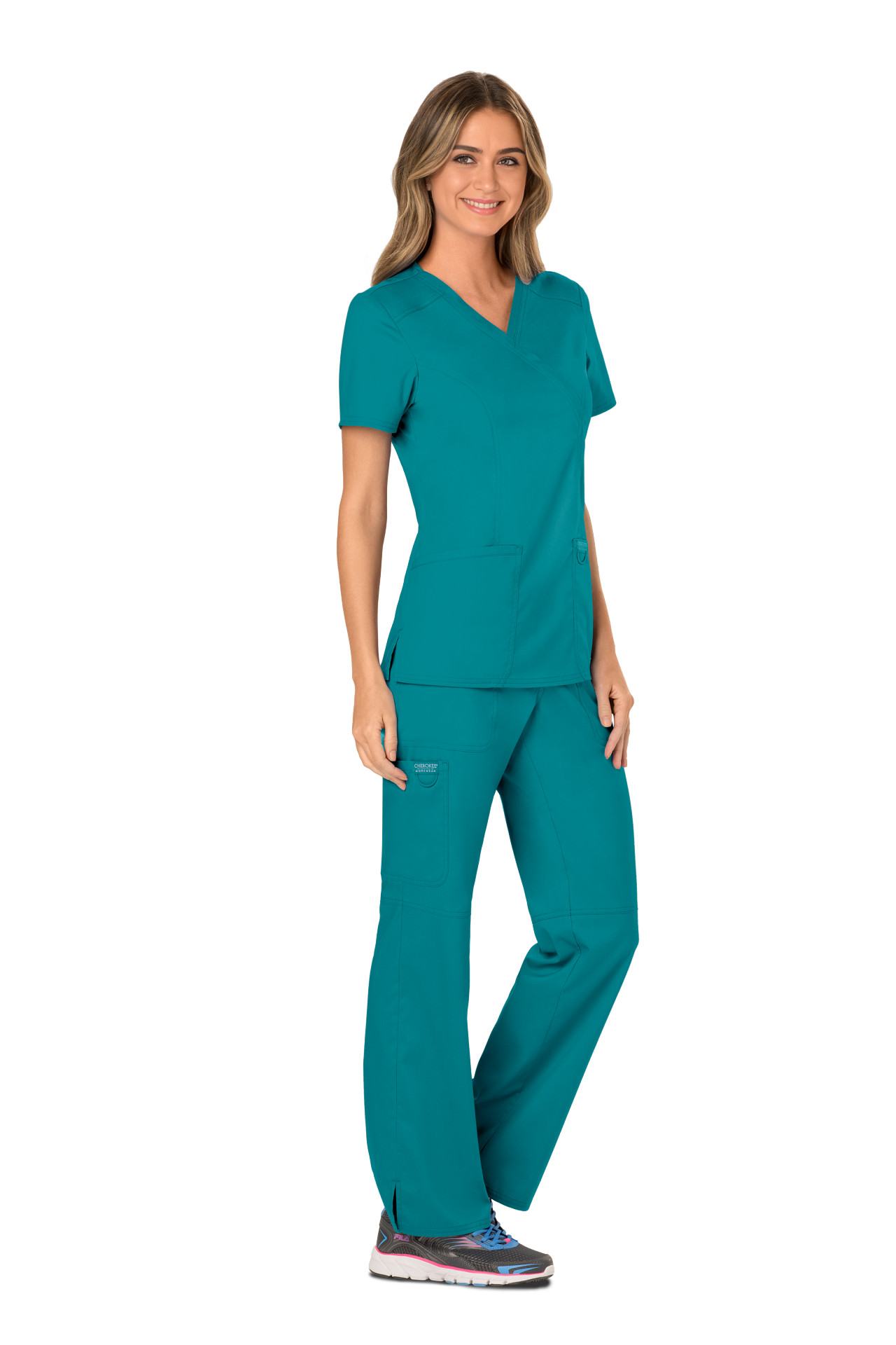 WWE610TQL Ženska bluza WWE610 tirkizna vel. L