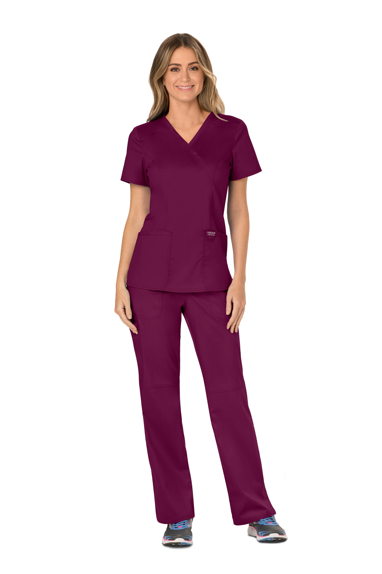 WWE610WIXXL Ženska bluza WWE610 bordo vel. XXL