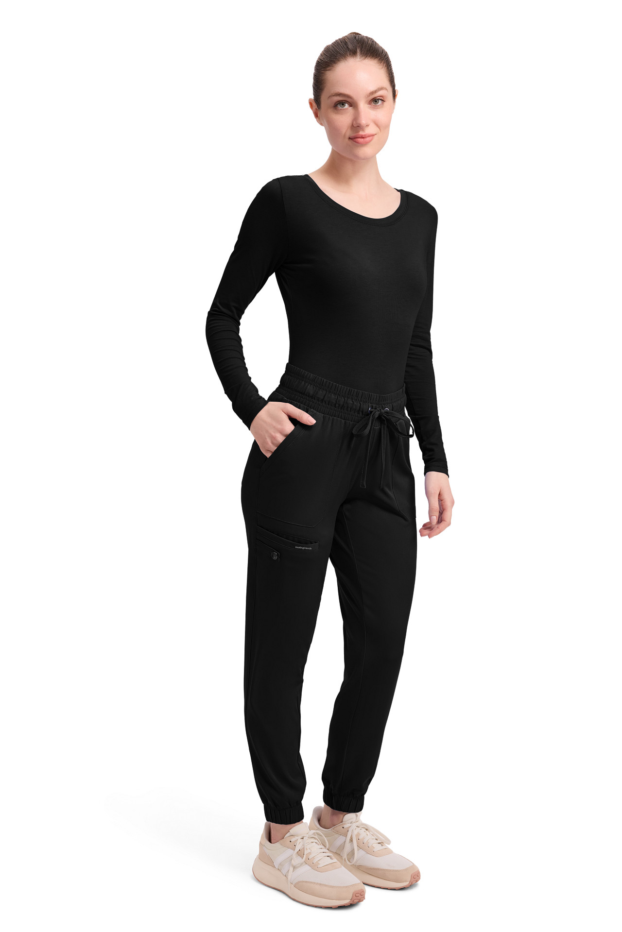 HHE9575BKL Ženske hla?e HHE9575 crne vel. L